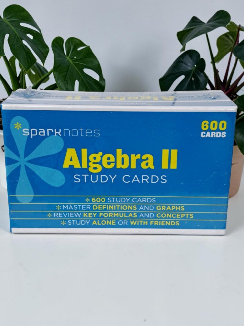 Algebra II SparkNotes Study Cards - Cards By SparkNotes -Brand New Sealed